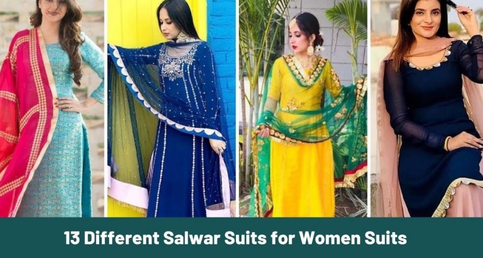 13 Different Salwar Suits for Women-Global Unzip